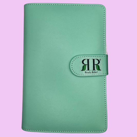 Mint Vegan Leather Ready Relief Binder